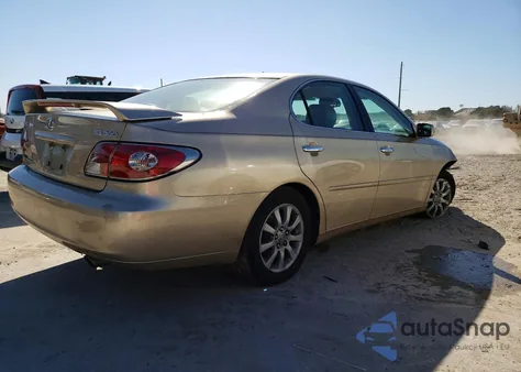 2003 Lexus Es 300 z USA, uszkodzony, nr VIN JTHBF30G035042079